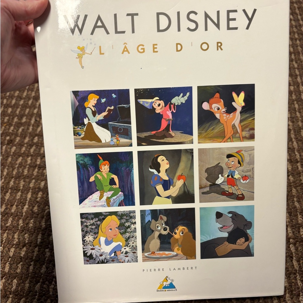 Walt Disney L'Âge d'Or Book concept art book
